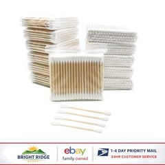 Reusable Packaging Wooden Swabs, 2000pcs for Makeup and Cream Application