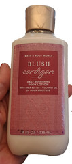 RARE DISCONTINUED Bath & and Body Works Blush Cardigan Body Lotion 8 oz Shea NEW