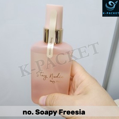 BODY HOILC Stay Nudie Hair & Body Mist 100ml #Soapy Freesia Korean Seller NEW