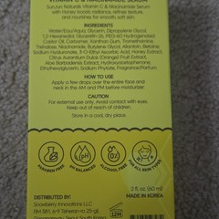 Sun Jun Naturals Vitamin C & Niacinamide Serum w/ Honey Hydrate Brighten 2