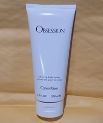 OBSESSION by CALVIN KLEIN for Women 6.7 oz 200ml SILKENING BODY LOTION New