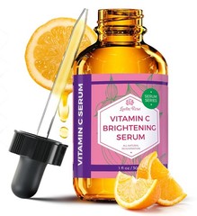 Vitamin C Brightening Serum by 100% Natural Dark Spot Remover for Face for Co…