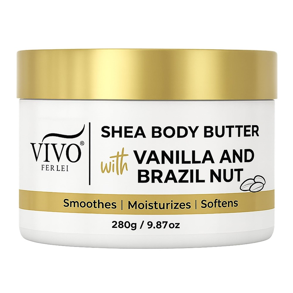 Shea Body Butter – with Hyaluronic Acid & Aloe Vera – 9.87 Oz