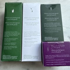 THREE Visage Radiant Toner + Pure cleanse +Super Serum +Creme Caviar Bundle! NEW