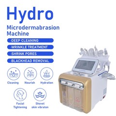 6 in 1 Water Dermabrasion Hydra Deep Cleansing Hydro Dermabrasion Facial Machine