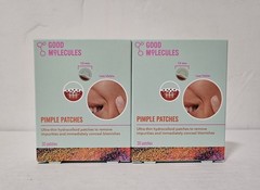 Good Molecules Pimple Patches (60 Patches) Ultra Thin All Skin Types Exp 05/2028