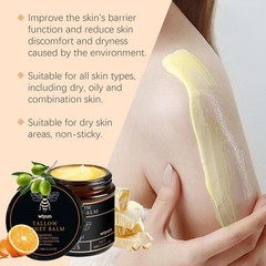 2 PCS-Terra Lotus Organic Beef Tallow Balm & Raw Honey Citrus Moisturizing Cream