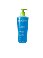 Lot of 2 Bioderma Sebium Purifying Cleansing Foaming Gel Face Cleanser 16.7 oz