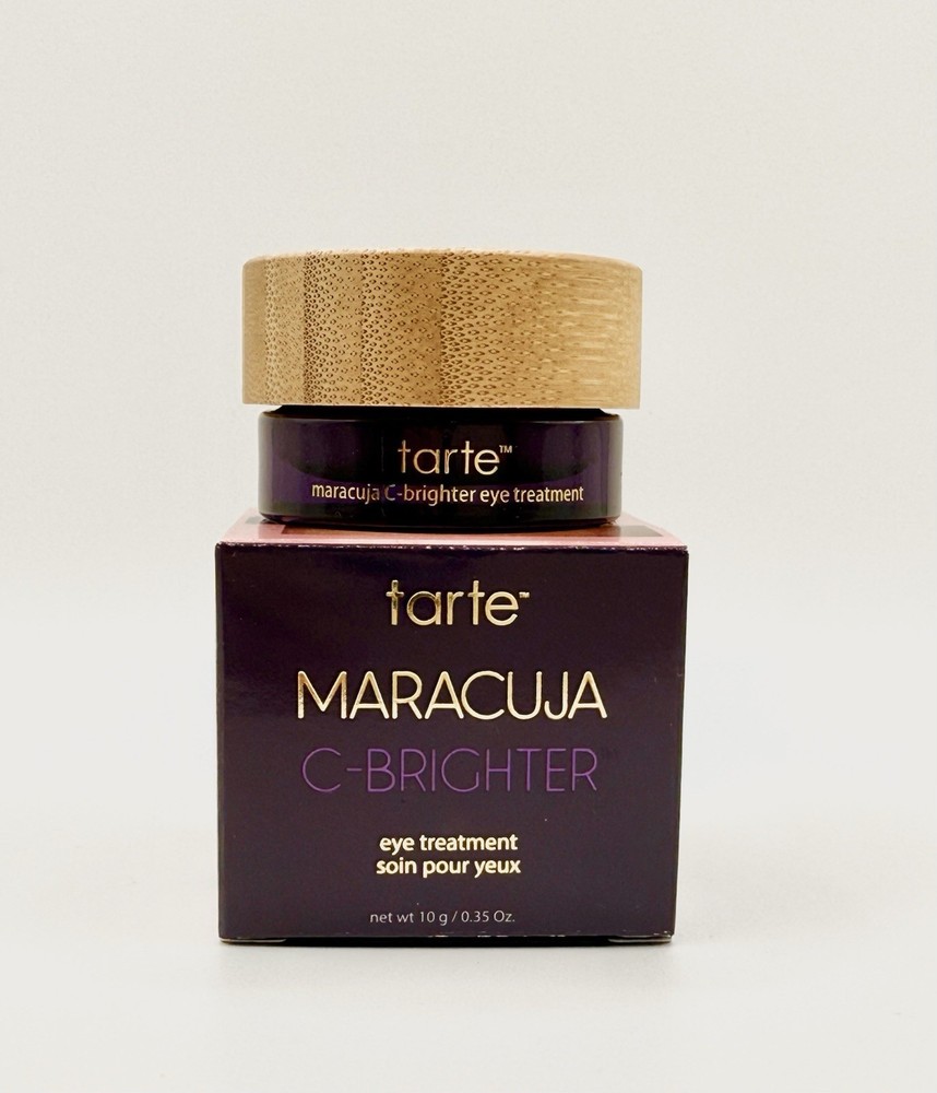 Tarte Maracuja C-Brighter Eye Treatment Cream, Full Size, 0.35 oz, New In Box