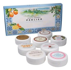 Perlier Mini Body Cream 8pc Set Mediterranean Beauty- Sealed Containers