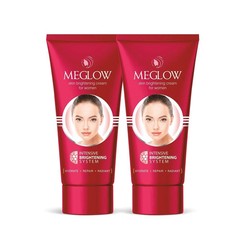 Meglow Skin Brightening Moisturizer Cream for Women – 2x30g Even Tone