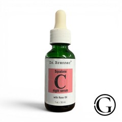 Dr. Brenner Squalane C Night Serum with Rose Oil 30ml 1oz Brightening NWOB