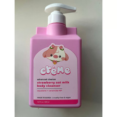 The Creme Shop Advanced Cleanse Strawberry Oat Milk Body Cleanser 16.9 Fl. Oz.