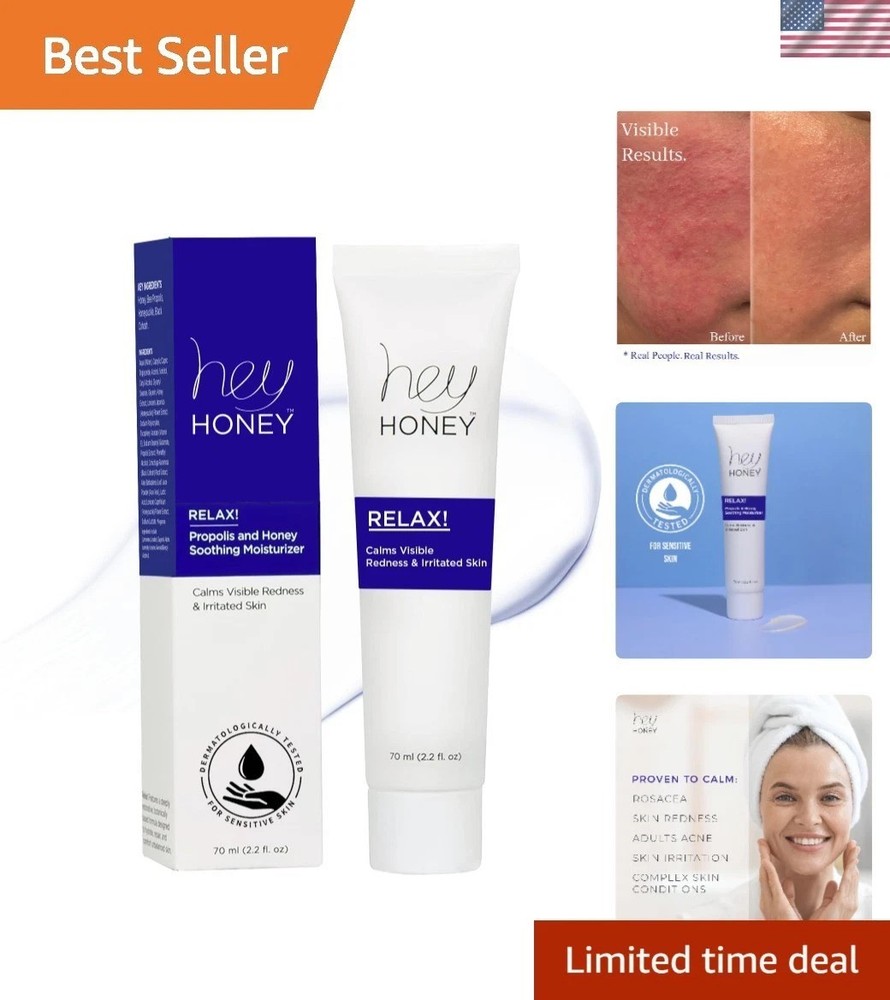 Dermatologist-Tested Rosacea Cream – Hydrating Relief for Facial Redness