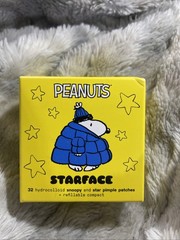 SNOOPY STARFACE HYDRO-STAR COMPACT SET PEANUTS LIMITED EDITION 32 PIMPLE PATCHES