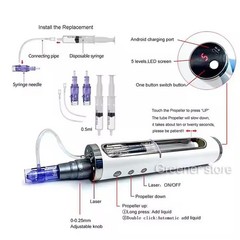 9/12/24/36/42 Pins Facial Skin Lifting Mesotherapy Gun Needles Cartridges Tips