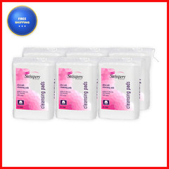 Swisspers Premium Facial Cleansing Pad 100 Cotton Ultra Soft Extra Large 50