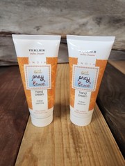 2PK Perlier India Eat Pray Love Indian Jasmine Hand Cream Full Size NEW