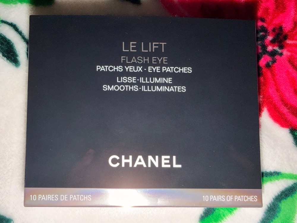 Chanel Le Lift Smooths Firms Tightening Effect FLASH EYE Patches 9 pairs!