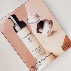 BOBBI BROWN Refresh Hydrating Skincare Set 3pc Cleanser, Cream, Eye Cream NEW