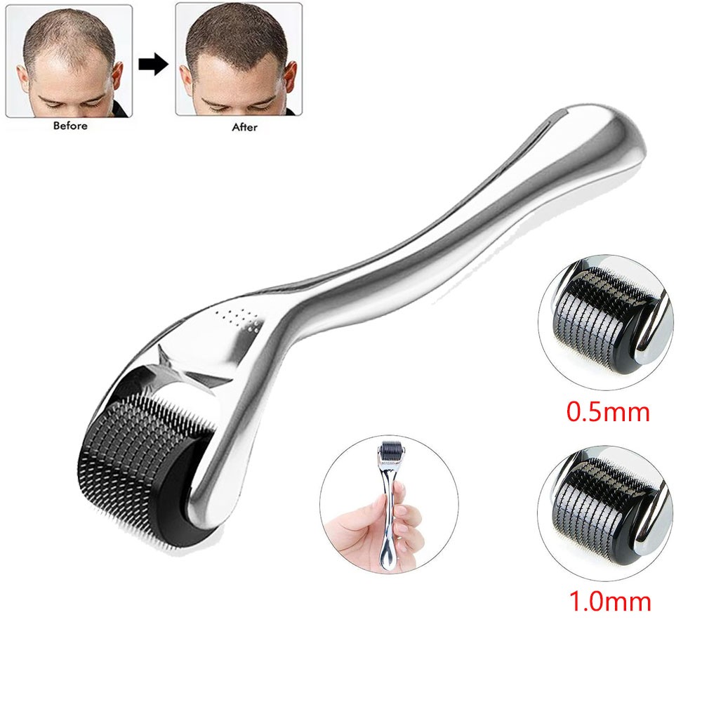 Derma Skin Roller 540 Titanium Micro Needle Skin Roller Cellulite Hair Growth