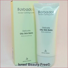Anna Lotan Barbados Delicate Oily Skin Balm /seborrheic skin 70ml