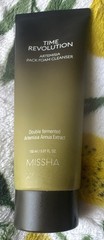 New & Sealed MISSHA Time Revolution Artemisia Pack Foam Cleanser 150ml