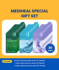 Mediheal Daily Solution Mask Pack 3-Type Variety Set 30 Sheets