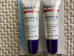 Aquaphor lip repair value 2-pack #1 dermatologist recommended 10 ml ea. angled