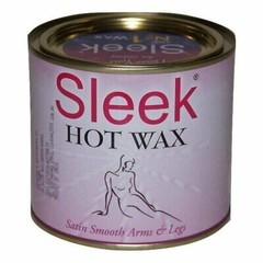 Sleek Hot Wax Satin Smooth Arms And Legs 600 Grams Container