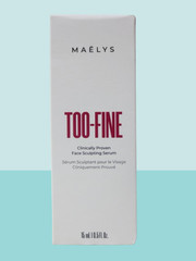 MAELYS TOO FINE CLINICALLY PROVEN FACE SCULPTING SERUM 0.5 OZ BOXED