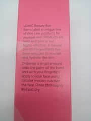 LOMIC® Advanced Skin Care Facial Cleanser 4 oz All Skin Types Deep Cleansing