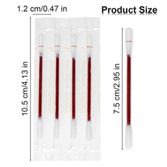 Disposable Iodine Cotton Swabs, Individually Wrapped Medical Iodophor Swabsticks