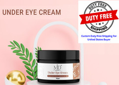 MD Natural Under Eye Cream For Minimize Darkened, Eye Puffiness, Fine Lines 50gm