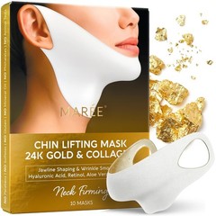 MAREE Chin Strap V Line Lifting Mask 24K Gold Face & Neck Lift Tape Sleep Mask