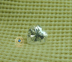 Loose 3 Ct Heart Shape Natural D-Color Lab Grown CVD Diamond VVS1 Certified
