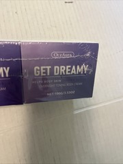 2 SEALED NIB OceAura Get Dreamy Overnight Toning Anti-Age Body Cream 3.53OZ
