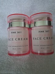 2 ct.) Pink Sky Vitamin C Face Cream Brighten 3.38 oz New Without Box