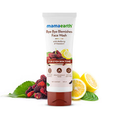 Mamaearth Bye Bye Blemishes Face Wash with Mulberry & Vitamin C – 100ml