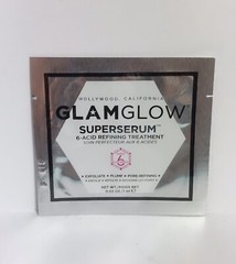 10 x Glamglow Superserum 6 Acid Refining Treatment Serum 0.03oz / 1ml Each New