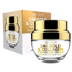CB CLEAR 24K GOLD&COLLAGEN FIRMING DAY CREAM HYDRATING ANTI-AGING 1.69FLOZ