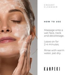Kanpeki Creamy Cleanser Face Wash for Skin Hydration – 100GM