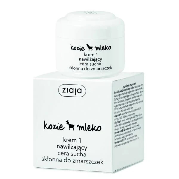 Ziaja Goat&rsquo;s Milk Day Cream – Face Cream Size 1.7 fl oz (50 ml)