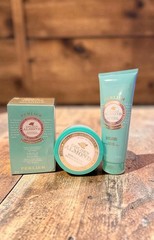 Perlier Golden Amber Almond Oil, Shower Cream, Body Balm Oil ** SEALED