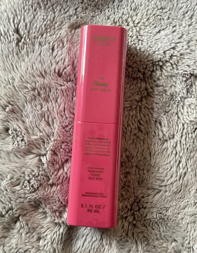 Truly Clinical The Clearing Body Serum Fragrance-Free Exfoliating 3.1 fl oz