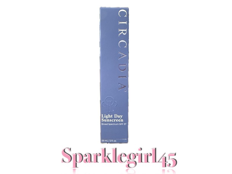Circadia Light Day Sunscreen SPF 37. 59mL/2oz NEW IN BOX! EXP 03/2028!!