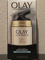 Olay Total Effects Anti-Aging Face Moisturizer, Fragrance-Free, 1.7 oz