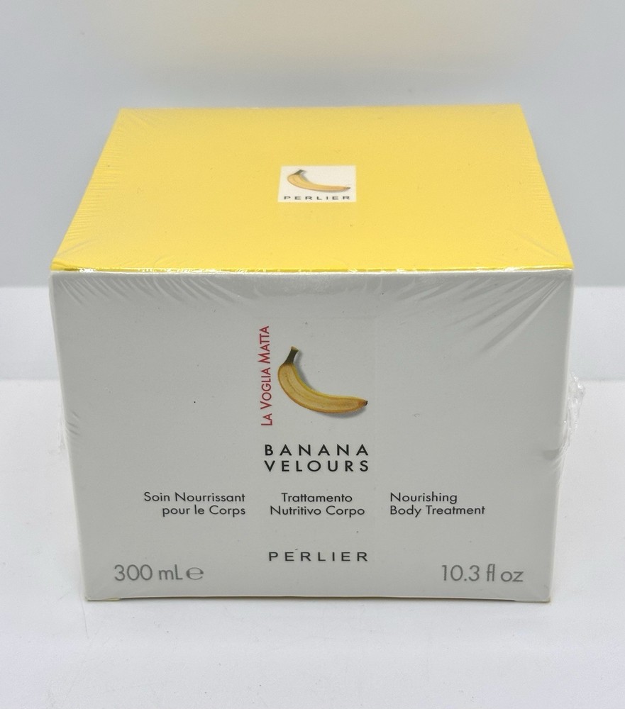La Voglia Matta Perlier Banana Velours Nourishing Body Treatment 10.3floz Sealed