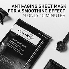 2 Filorga TIME-FILLER MASK Collagen Smoothing Sheet Mask 20ml Paris Skincare