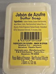 NicePack 15 Bars Jabon De Azufre Acne Treatment 2oz Each Free Ship Made Spain